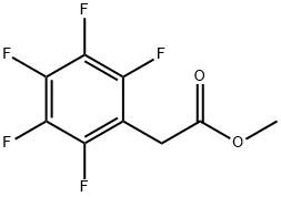 2,3,4,5,6-五氟苯乙酸甲酯 结构式