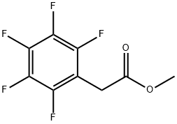 METHYL 2,3,4,5,6-PENTAFLUOROPHENYLACETATE Structure