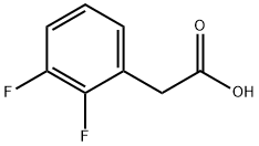 2,3-Difluorophenylacetic acid Structure