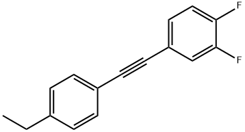 1-[(4-Methoxyphenyl)ethynyl]-4-propylbenzene Struktur