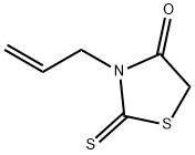 3-アリルロダニン 化学構造式