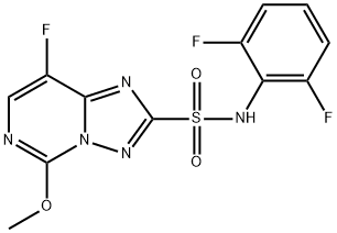 双氟磺草胺, 145701-23-1, 结构式