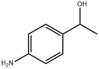 4-アミノ-α-メチルベンゼンメタノール 化学構造式