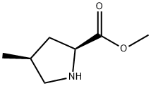 L-Proline, 4-methyl-, methyl ester, cis- (9CI) Struktur