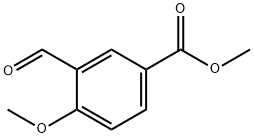 Methyl 3-forMyl-4-Methoxybenzoate Structure