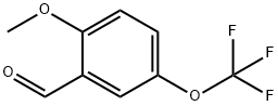 2-甲氧基-5-(三氟甲氧基)苯甲醛, 145742-65-0, 结构式