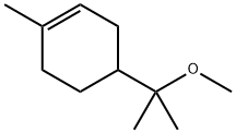 4-(1-甲氧基-1-甲基乙基)-1-甲基-环己烯, 14576-08-0, 结构式