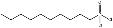 Decyldichlorophosphine oxide Struktur