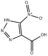 1H-1,2,3-Triazole-4-carboxylicacid,5-nitro-(9CI) Structure