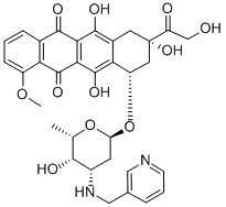 N-(3-pyridylmethyl)adriamycin Structure