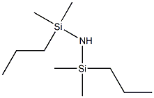 1,3-DI-N-PROPYL-1,1,3,3-TETRAMETHYLDISILAZANE Struktur