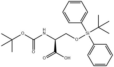 145790-51-8 (S)-2-(TERT-BUTOXYCARBONYLAMINO)-3-(TERT-BUTYLDIPHENYLSILYLOXY)PROPANOIC ACID