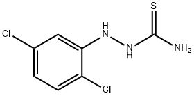 4-(2,5-二氯苯基)-3-氨基硫脲, 14580-30-4, 结构式