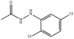 N-Acetyl-N'-(2,5-dichlorophenyl)hydrazine, Acetic acid N'-(2,5-dichlorophenyl)hydrazide Struktur