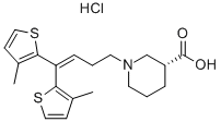 チアガビン塩酸塩 化学構造式