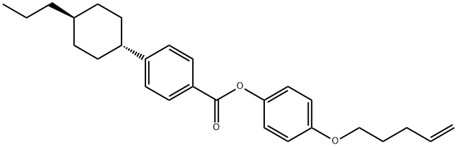 4-Pentyloxyphenyl-4'-Trans-PropylcyclohexylBenzo Structure