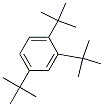 1,2,4-Tris(1,1-dimethylethyl)benzene Struktur