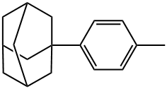 4-(1-金刚烷基)甲苯 结构式