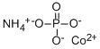 りん酸アンモニウムコバルト(II) 化学構造式