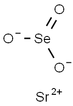 亜セレン酸ストロンチウム 化学構造式