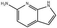 1H-吡咯[2,3-B]吡啶-6-胺, 145901-11-7, 结构式
