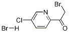 2-bromo-1-(5-chloropyridin-2-yl)ethanone hydrobromide Struktur