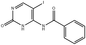 N-(5-iodo-2-oxo-1,2-dihydropyriMidin-4-yl)benzaMide Structure