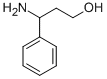 3-アミノ-3-フェニル-1-プロパノール 化学構造式