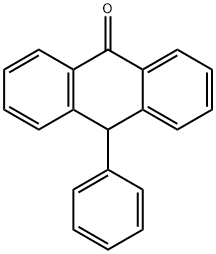 10-PHENYL-9(10H)-ANTHRACENONE 结构式