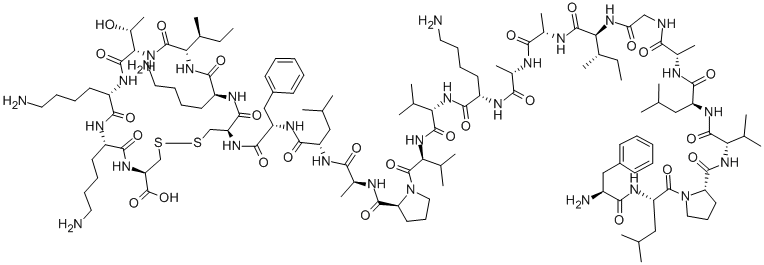 brevinin-1 Struktur