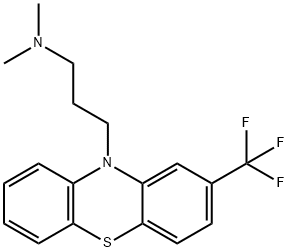 三氟甲丙嗪,146-54-3,结构式