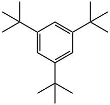 1,3,5-トリ-tert-ブチルベンゼン 化学構造式