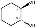 trans-1,2-シクロヘキサンジオール 化学構造式