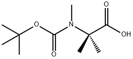 BOC-N,2-DIMETHYLALANINE Struktur