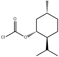 (-)-MENTHYL CHLOROFORMATE Struktur