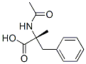 [R,(+)]-2-Acetylamino-2-methyl-3-phenylpropionic acid Structure