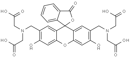 钙黄绿素 结构式