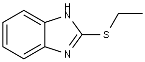 2-(乙基硫代)-1H-苯并咪唑, 14610-11-8, 结构式