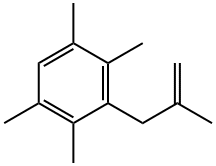 2-メチル-3-(2,3,5,6-テトラメチルフェニル)-1-プロペン 化学構造式