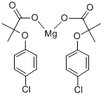 氯贝酸镁 结构式
