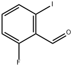 6-氟-2-碘苯甲醛 结构式