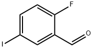 5-碘-2-氟苯甲醛,146137-76-0,结构式