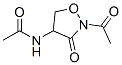 N-(2-Acetyl-3-oxoisoxazolidin-4-yl)acetamide Structure