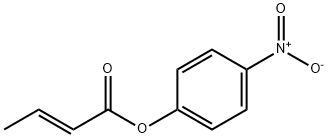 (E)-2-Butenoic acid 4-nitrophenyl ester Structure