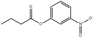 酪酸3-ニトロフェニル 化学構造式