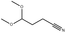 3-シアノプロピオンアルデヒドジメチルアセタール 化学構造式