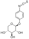 B-D-XYLOPYRANOSYLPHENYL ISOTHIOCYANATE Struktur