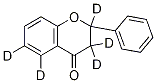 Flavanone-d5 Structure