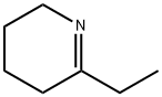 2-乙基-3,4,5,6-四氢吡啶,1462-93-7,结构式