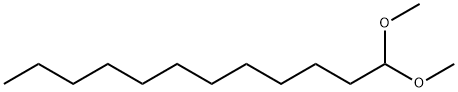 十二醛二甲缩醛,14620-52-1,结构式